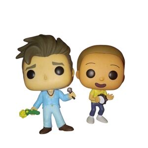 Funko pop Morrisey And Schwifty Morty , Jack Sparrow.